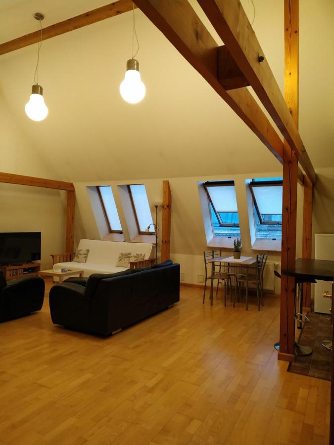 Sunlit Loft Apartment Riga Exterior foto